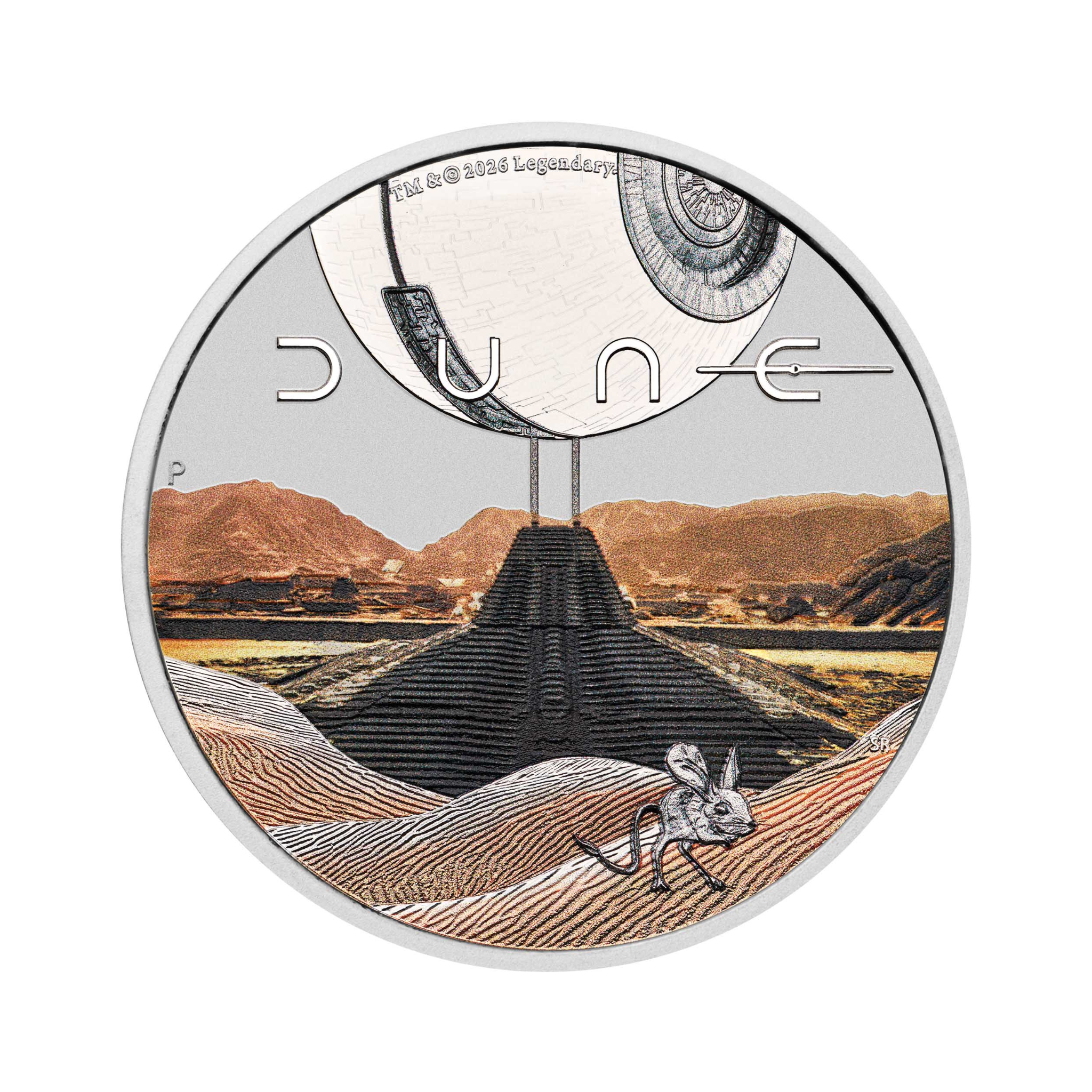DUNE 2026 1oz Silver Coloured Coin