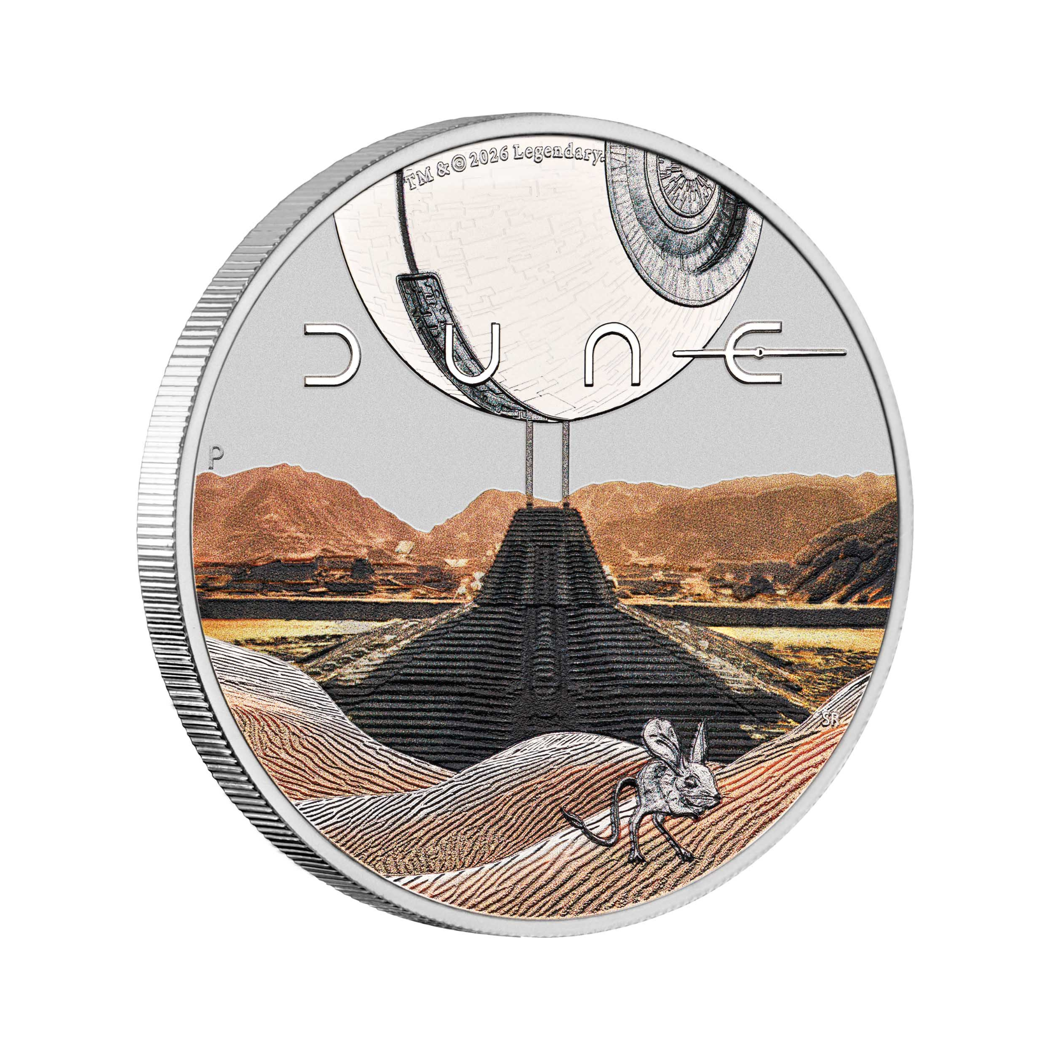 DUNE 2026 1oz Silver Coloured Coin